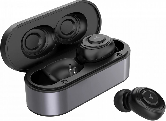 TWS-наушники Accesstyle Chrome Gray; вкладыши; 32