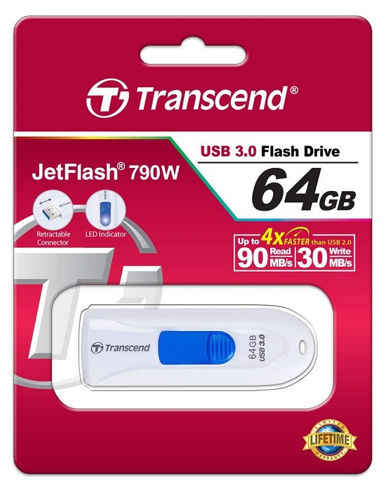 USB-флэш 64 ГБ Transcend 790W (TS64GJF790W);