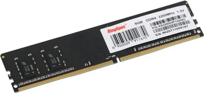 Оперативная память DDR4 8Гб KingSpec (KS3200D4P12008G);