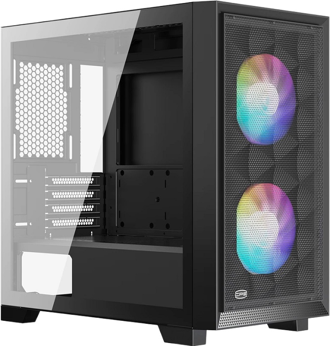 Корпус PCCooler C3D310 BK ARGB (C3D310-BKP2-GL);
