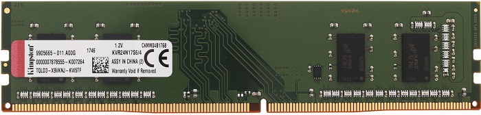 Оперативная память DDR4 4Гб Kingston (KVR24N17S6/4);