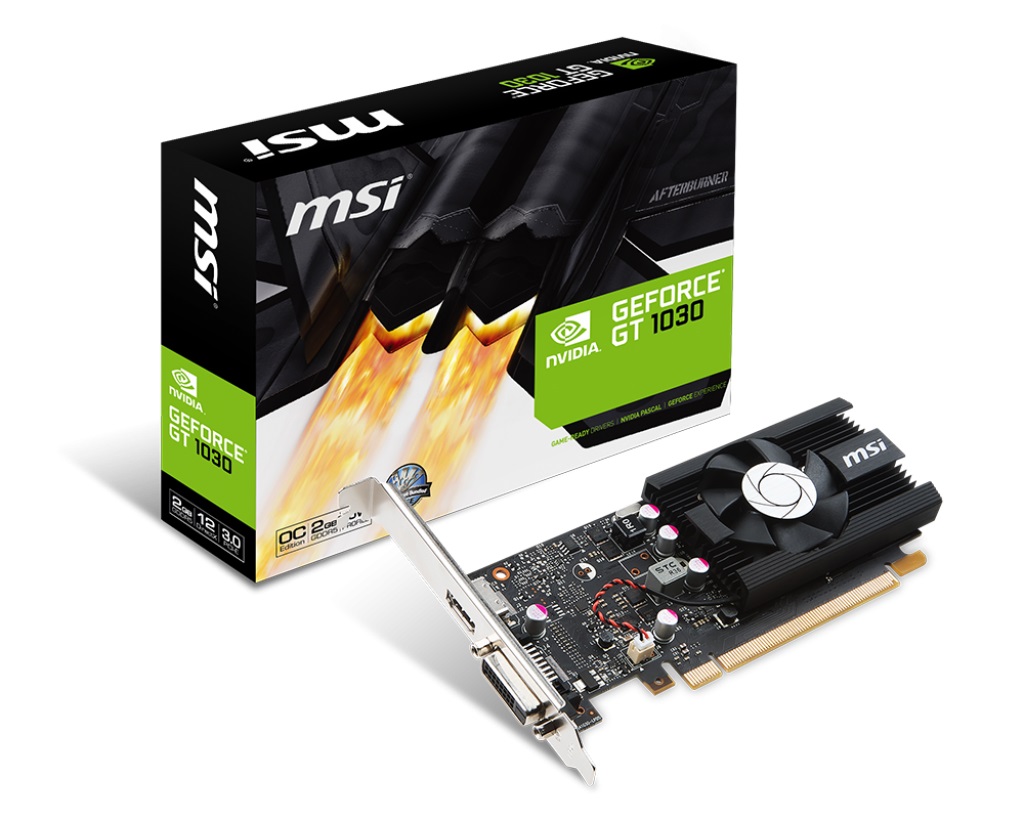 Видеокарта nVidia GT 1030 MSI GT