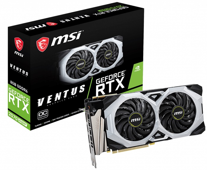 Видеокарта nVidia RTX 2070 SUPER MSI