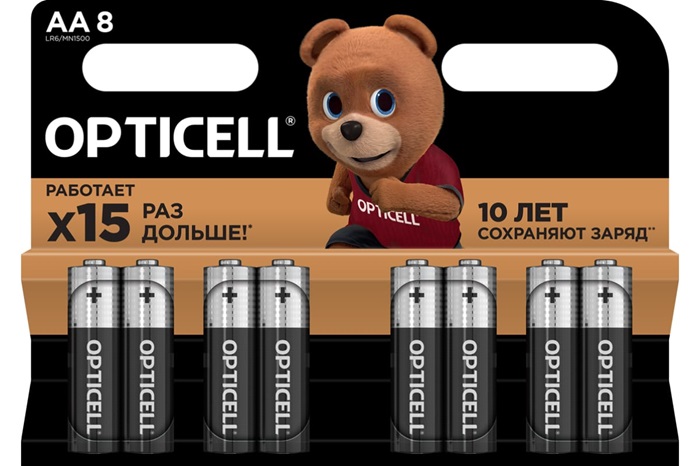 Батарейка AA OPTICELL Basic (5051008); щелочная;