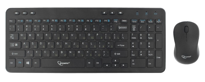 Комплект клавиатура + мышь Gembird KBS-8003;