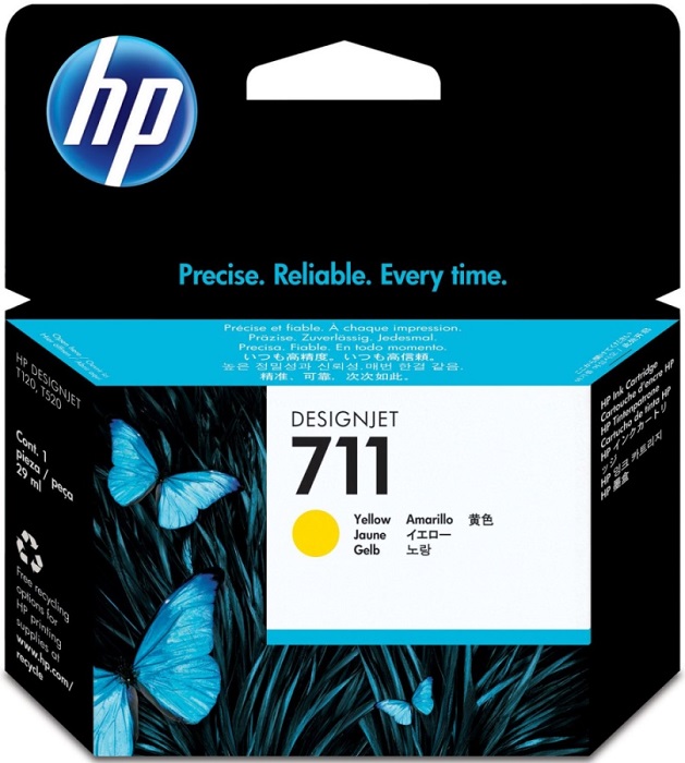 Картридж струйный HP №711 (CZ132A); для