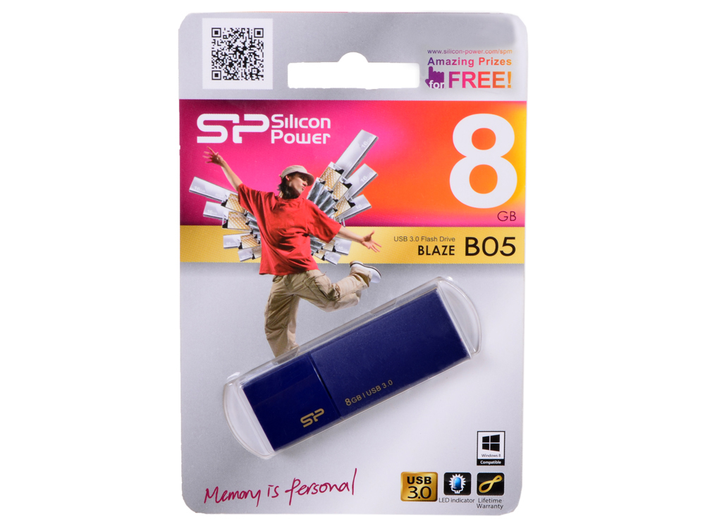 USB-флэш 8 ГБ Silicon Power Blaze
