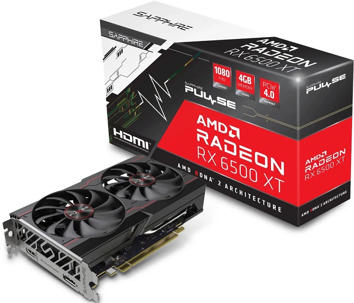 Видеокарта AMD Radeon RX 6500 XT