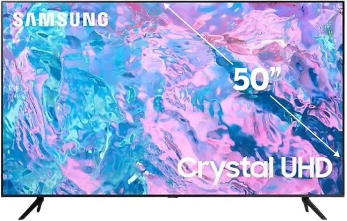 Телевизор 50" Samsung UE50CU7100UXRU; Edge LED;