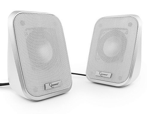 Колонки 2.0 Gembird SPK-100-W; 6 Вт;