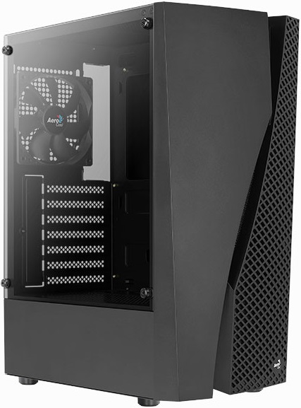 Корпус AeroCool Wave-G-BK-v1 (4711099470334); ATX; Midi-Tower;