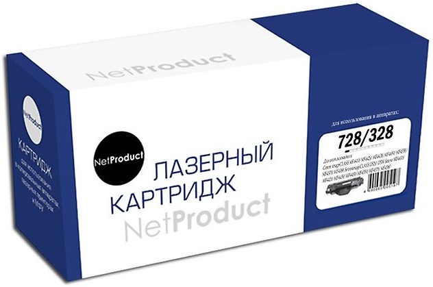 Картридж лазерный NetProduct N-№728/328; для Canon