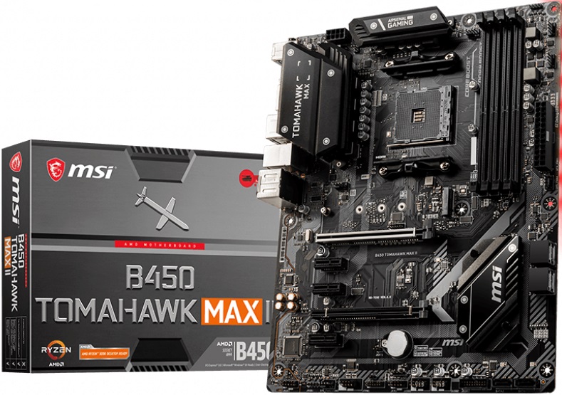 Материнская плата AMD B450 MSI B450