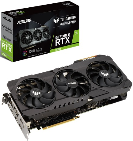 Видеокарта nVidia RTX 3080 Asus TUF-RTX3080-10G-GAMING