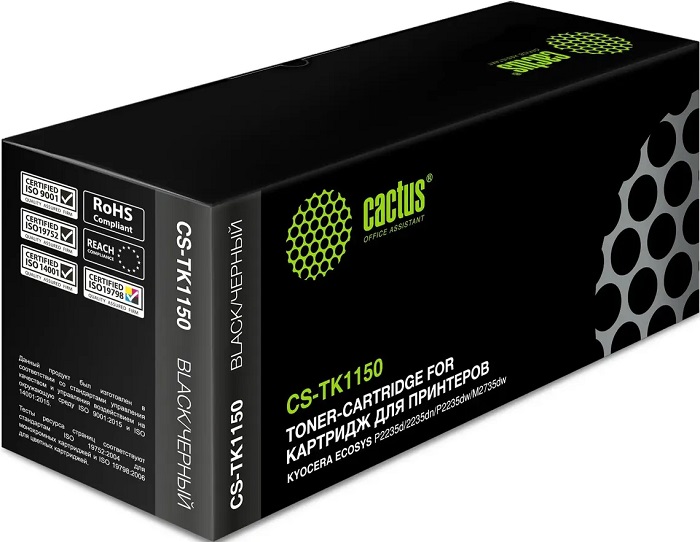 Картридж лазерный Cactus CS-TK1150; для Kyocera