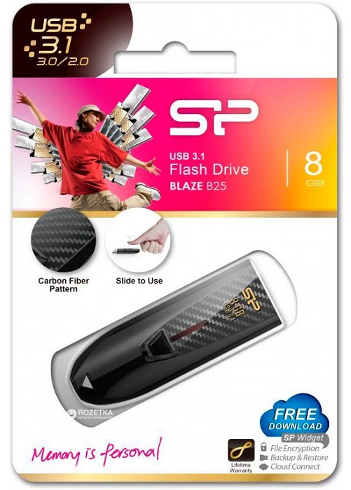 USB-флэш 8 ГБ Silicon Power Blaze