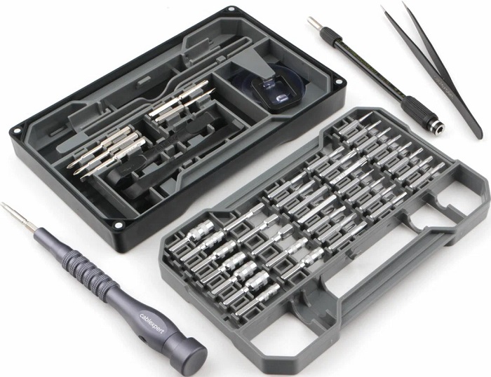 Отвертка с набором бит Cablexpert TK-SD-10R;