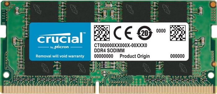 Оперативная память SO-DIMM DDR4 16Гб Crucial