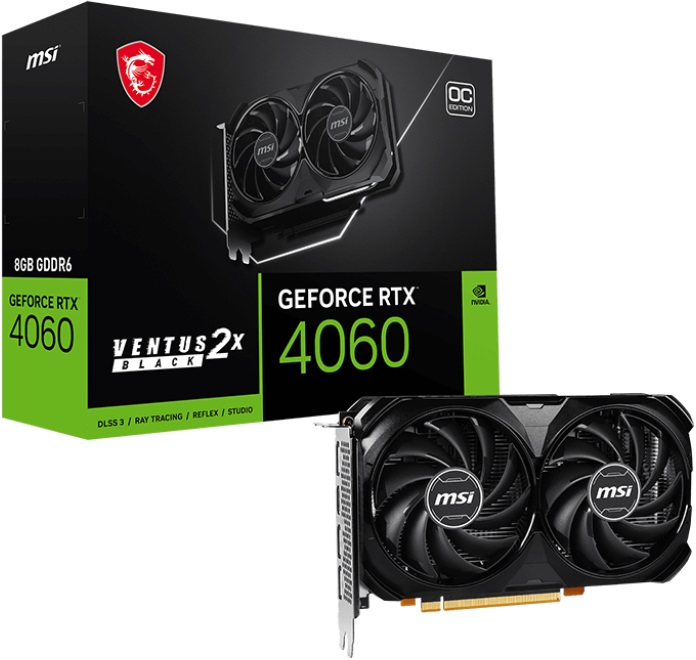 Видеокарта nVidia RTX 4060 MSI RTX