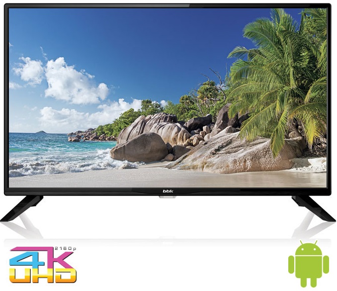 Телевизор 55" BBK 55LEX-8145/UTS2C; Direct LED;