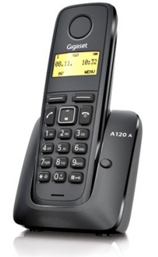 Телефон беспроводной DECT Gigaset A120A (S30852-H2421-S301);