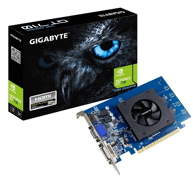 Видеокарта nVidia GT 710 Gigabyte GV-N710D5-1GL;