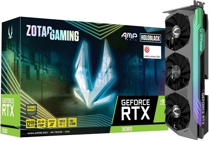 Видеокарта nVidia RTX 3080 Zotac RTX