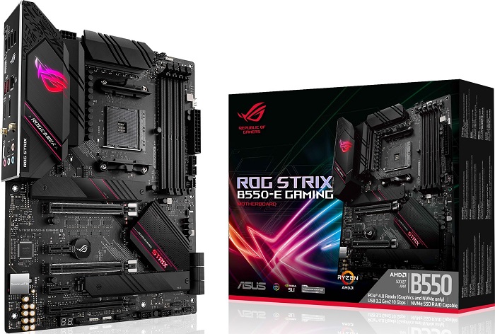 Материнская плата AMD B550 Asus ROG