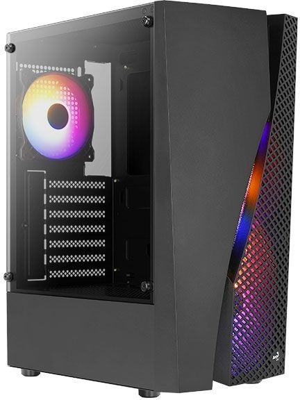 Корпус AeroCool Wave-G-BK-v2 (ACCM-PV35043.11); mATX; Midi-Tower;