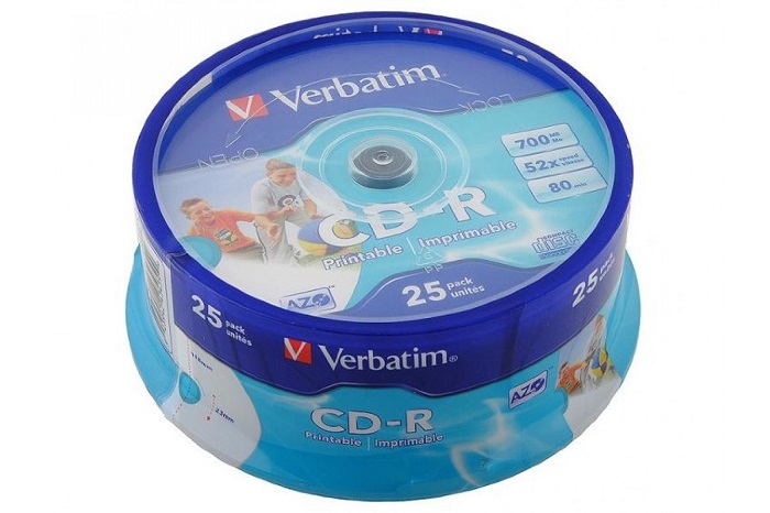 Диск CD-R Verbatim Extra Protection Printable