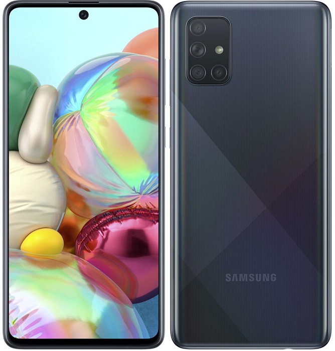 Смартфон Samsung Galaxy A71 6/128Гб Black