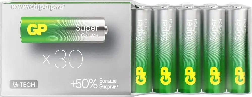 Батарейка AA GP Super Alkaline (15AA21-2CRSWC30);