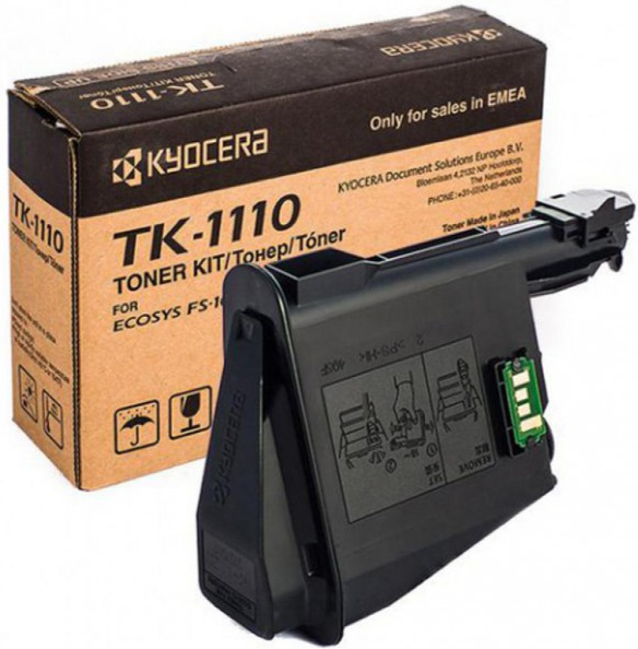 Картридж лазерный Kyocera TK-1110 (1T02M50NX0); для