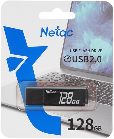 USB-флэш 128 ГБ Netac U351 (NT03U351N-128G-20BK);
