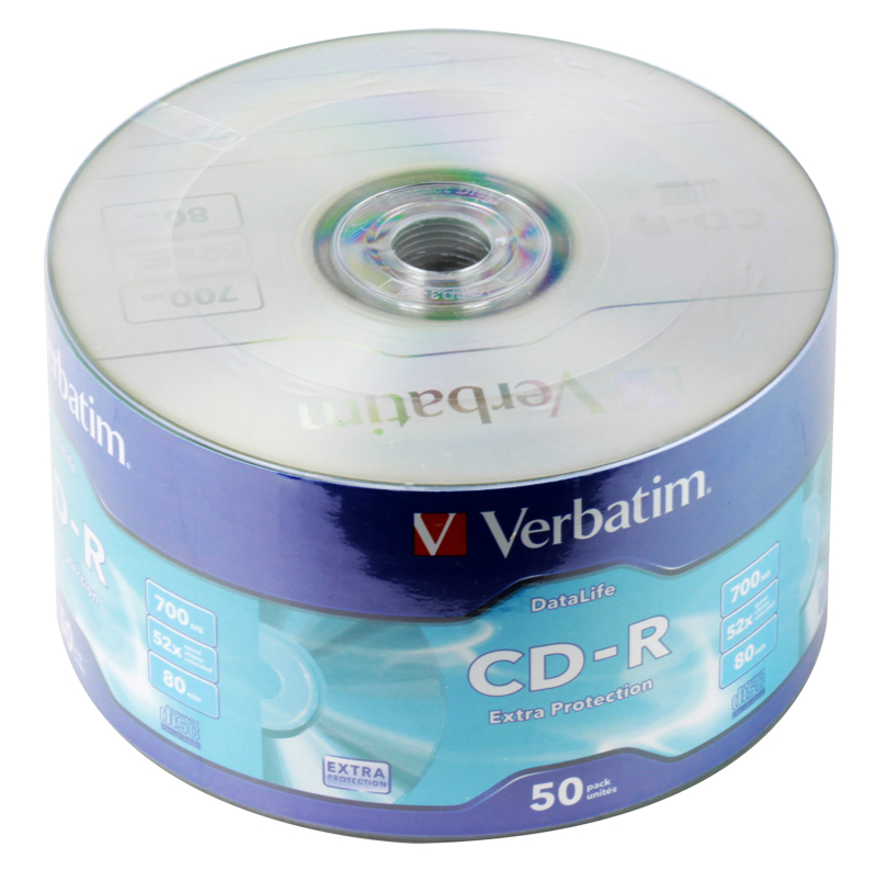 Диск CD-R Verbatim Extra Protection (43787);