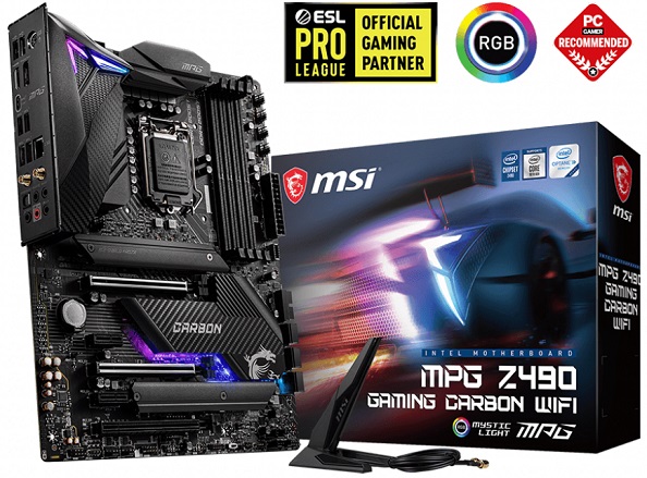 Материнская плата intel Z490 MSI MPG