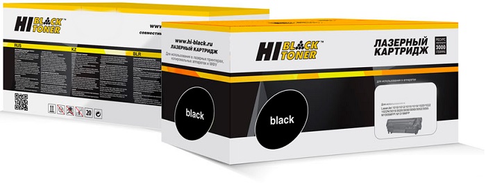 Картридж лазерный Hi-Black HB-TK-5230Bk; для Kyocera