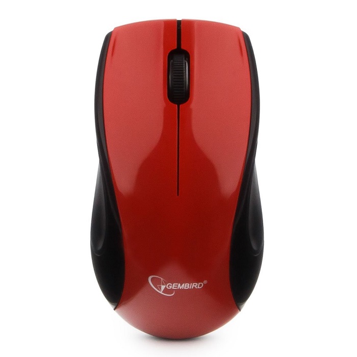Мышь беспроводная Gembird MUSW-320-R; 3 кнопки;
