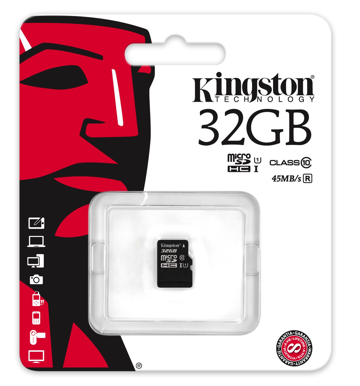 Карта памяти microSDHC 32 ГБ Kingston