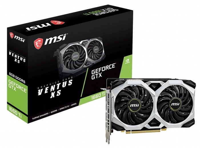 Видеокарта nVidia GTX 1660Ti MSI GTX