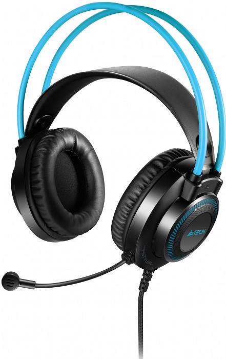Наушники с микрофоном USB A4Tech Fstyler