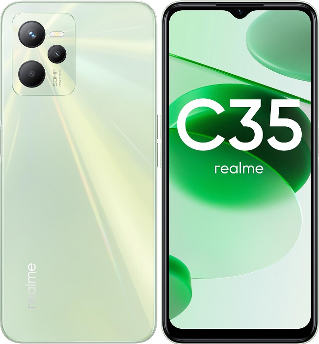 Смартфон Realme C35 4/64Гб Glowing Green