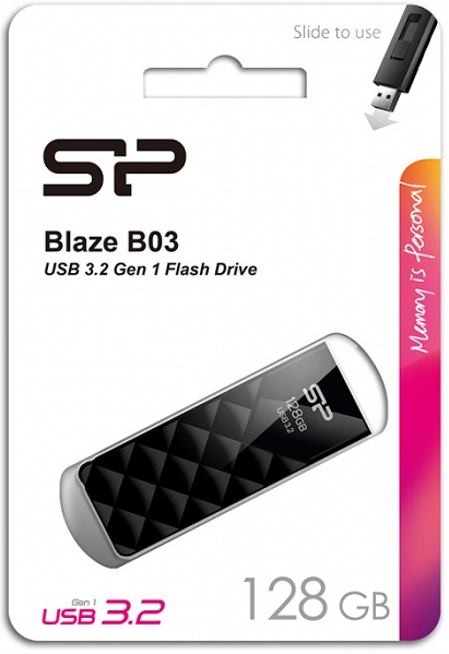 USB-флэш 128 ГБ Silicon Power Blaze