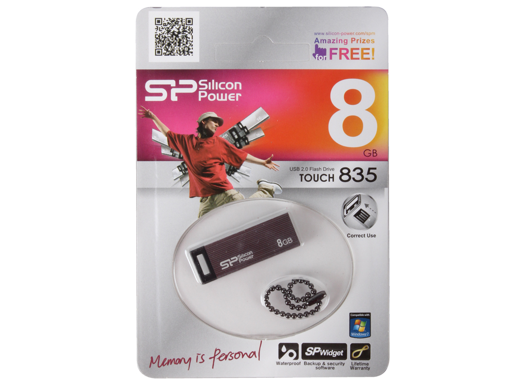 USB-флэш 8 ГБ Silicon Power Touch