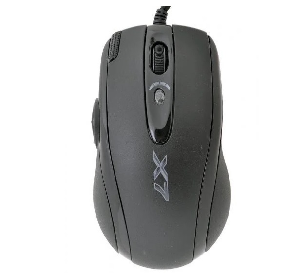 Мышь USB A4Tech XL-755BK; 10 кнопок;