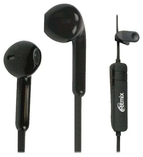 Наушники Bluetooth Ritmix RH-422BTH Black; вкладыши;