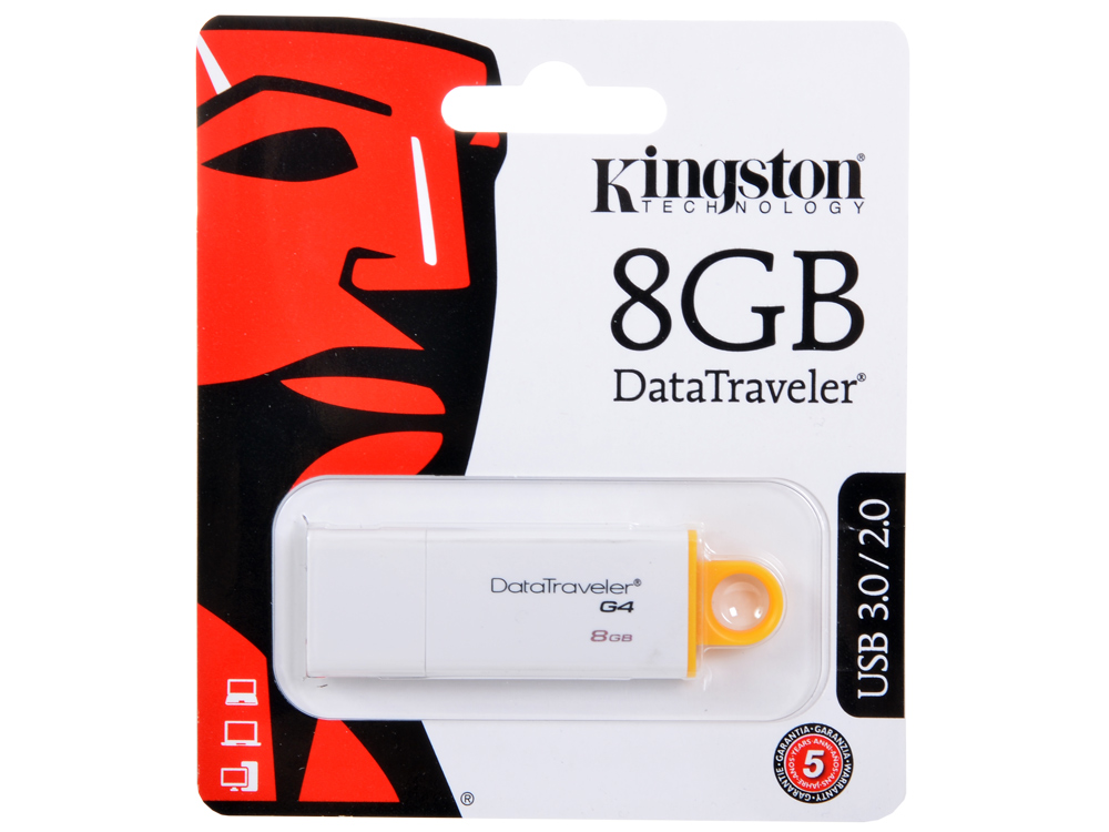 USB-флэш 8 ГБ Kingston DataTraveler G4