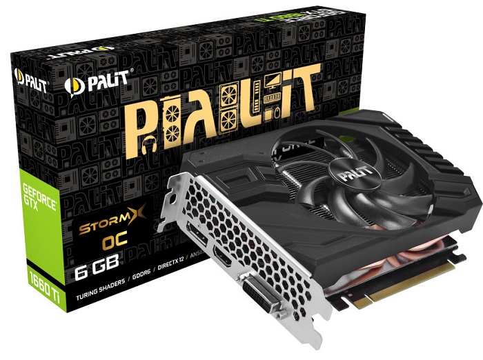 Видеокарта nVidia GTX 1660Ti Palit PA-GTX1660Ti