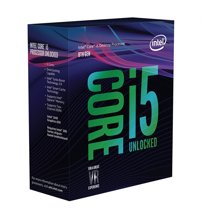 Процессор Intel Core i5 8600K; 6x3.6/4.3