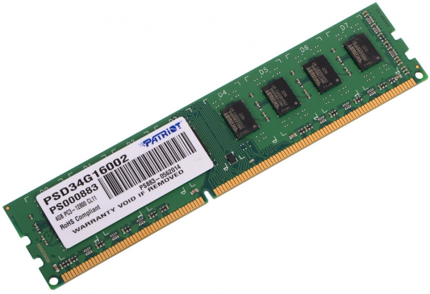 Оперативная память DDR3 4Гб Patriot Signature